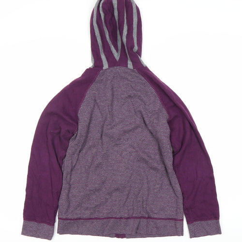 Benetton Boys Purple Full Zip Hoodie 11-12 Years