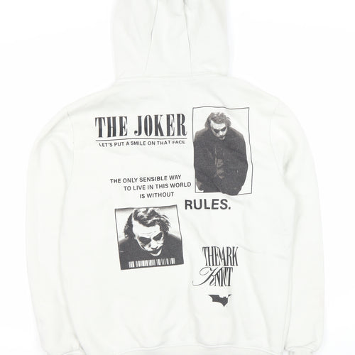 The Dark Knight Trilogy Unisex White XS Hoodie
