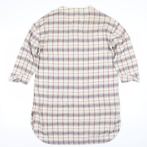 Seasalt Cornwall Women's Multicoloured Check Tunic - Size 8