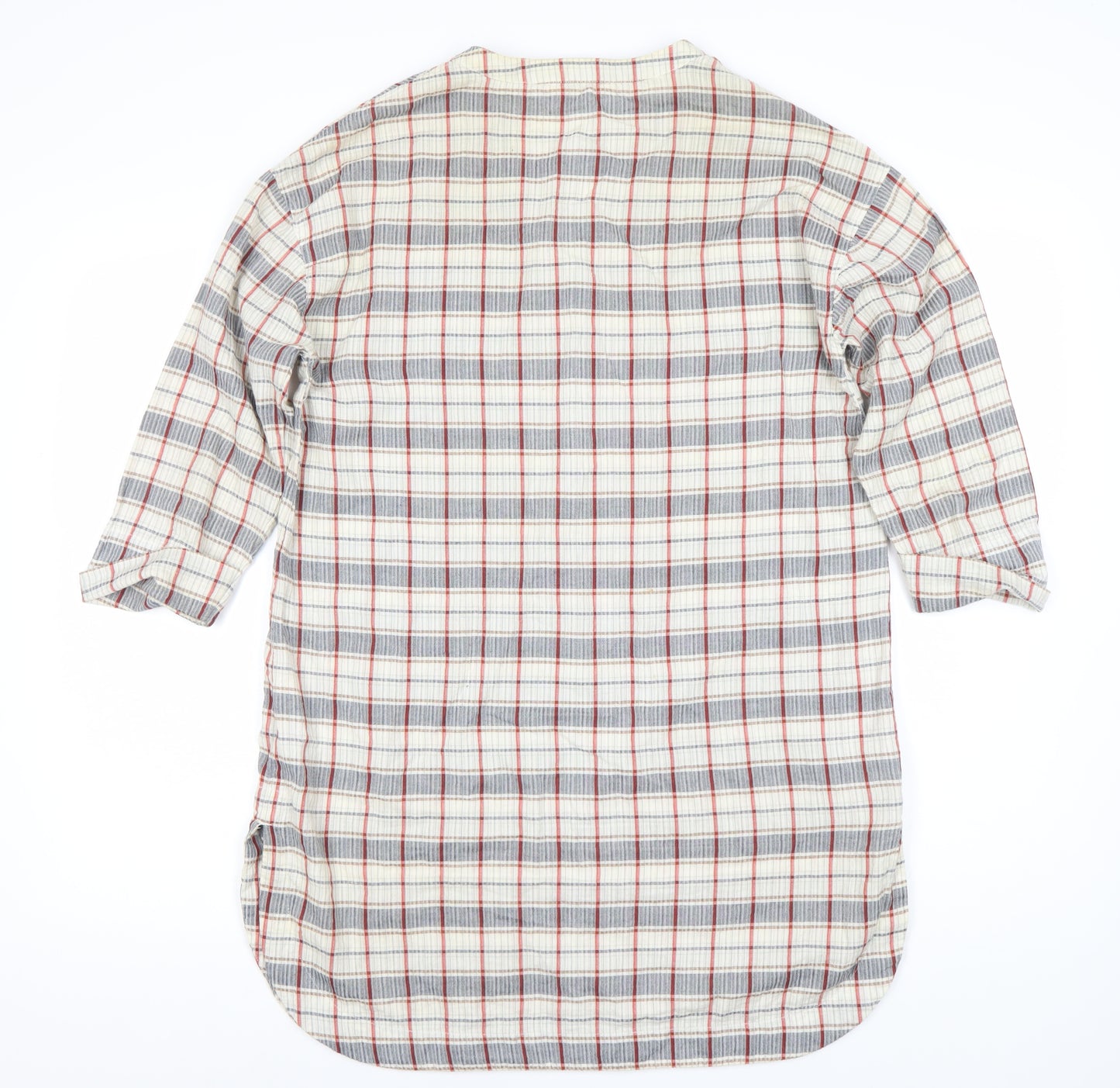 Seasalt Cornwall Women's Multicoloured Check Tunic - Size 8