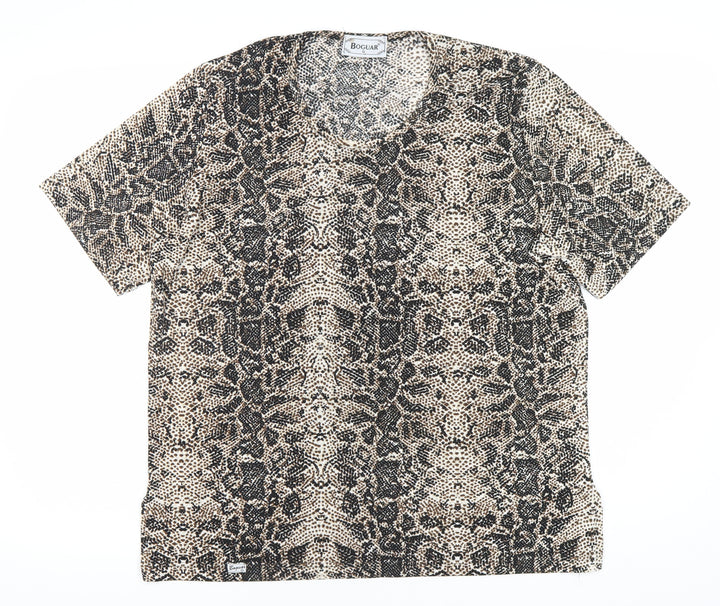 Boguar Women's Multicoloured Animal Print Top