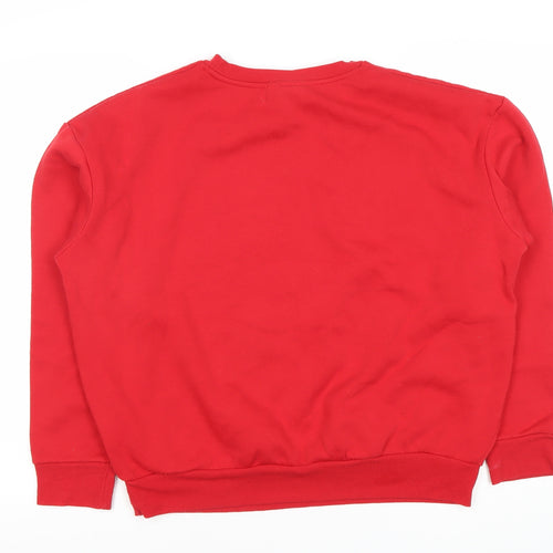 Primark Women's Red Mickey Mouse Sweatshirt Size 14