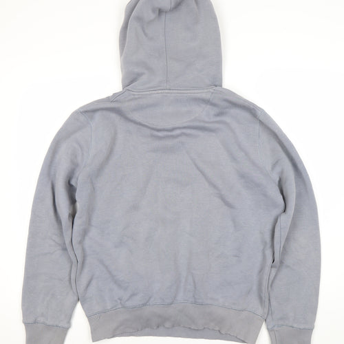 French Connection Men's Grey Hoodie Size M Pullover