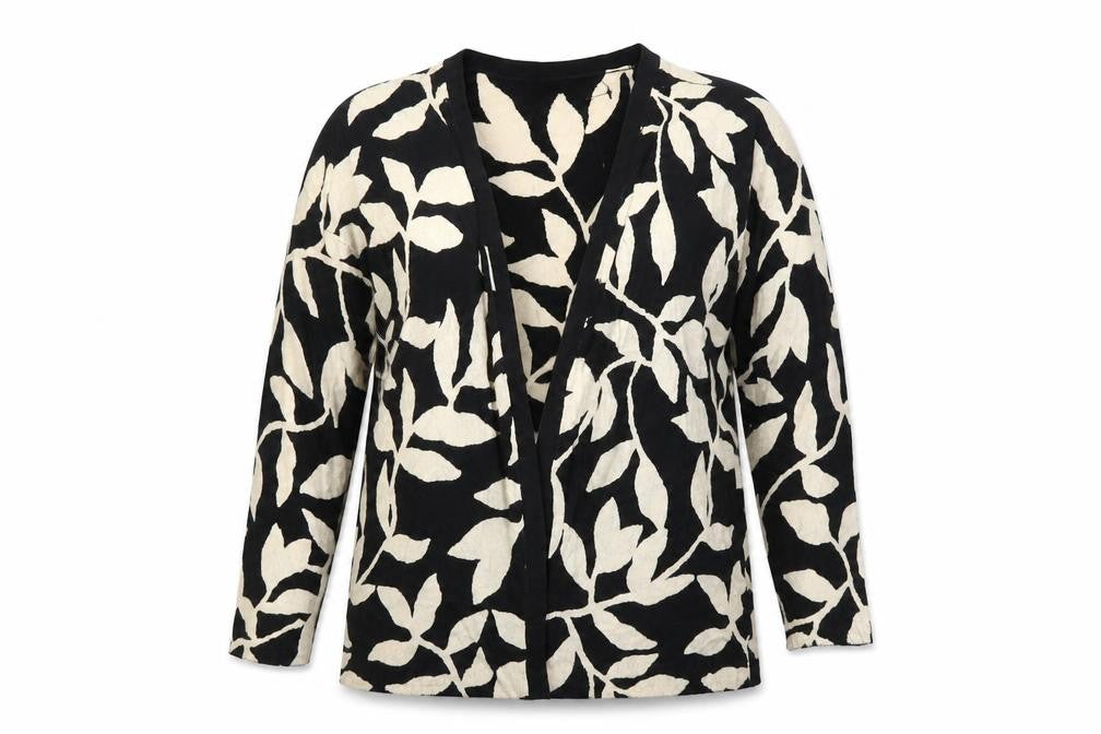 Front view of Marks & Spencer Women's Black Medium Cardigan