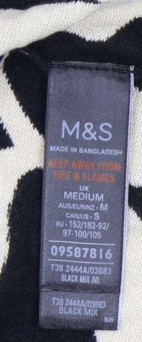 Marks and Spencer Women's Black Medium Cardigan
