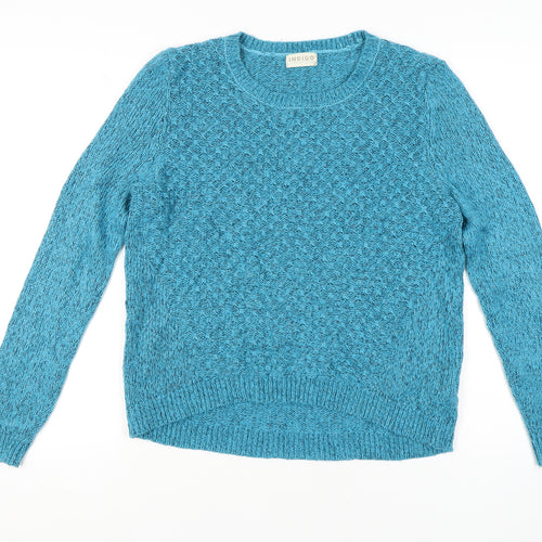 Marks and Spencer Women's Blue Pullover Jumper Size 14
