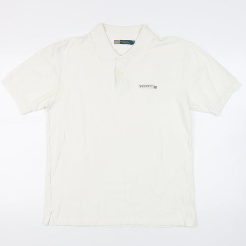 Sonneti Men’s White Polo Shirt M