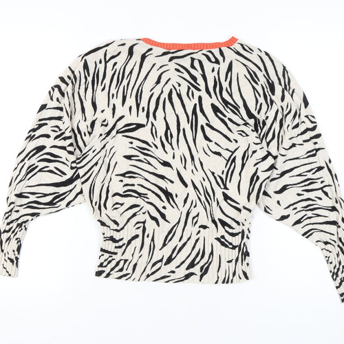 Marks and Spencer Women's Multicoloured Dolman Sleeve Pullover Jumper
