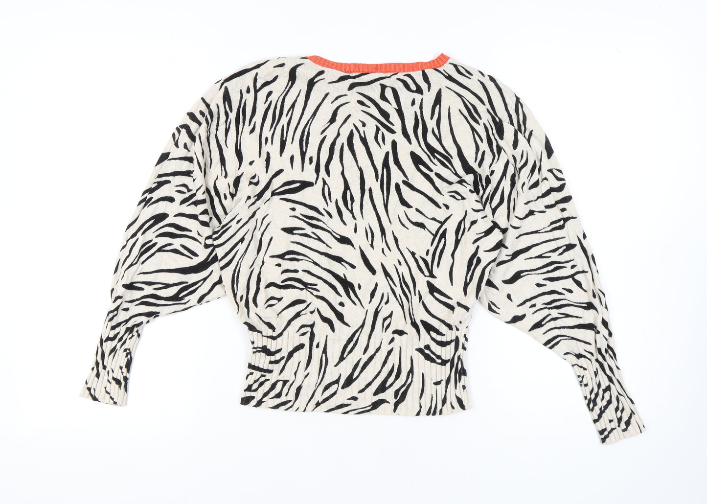 Marks and Spencer Women's Multicoloured Dolman Sleeve Pullover Jumper