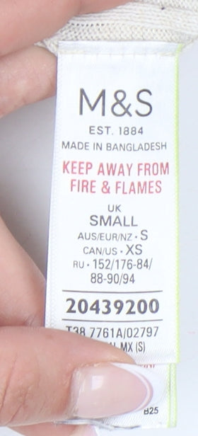 Marks and Spencer Women's Multicoloured Dolman Sleeve Pullover Jumper