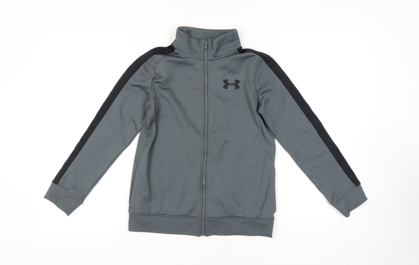 Under Armour Boys Medium Grey Full Zip Sweatshirt