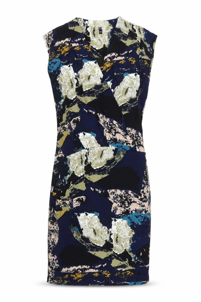 Front view of Warehouse Women's Multicoloured Dress, size 6