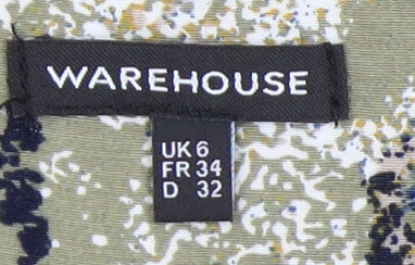 Warehouse Women's Multicoloured Dress Size 6