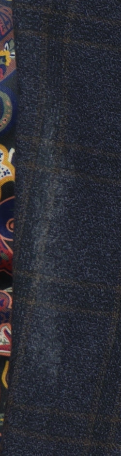 Skopes Men's Blue Check Blazer, Size 40R Classic Fit