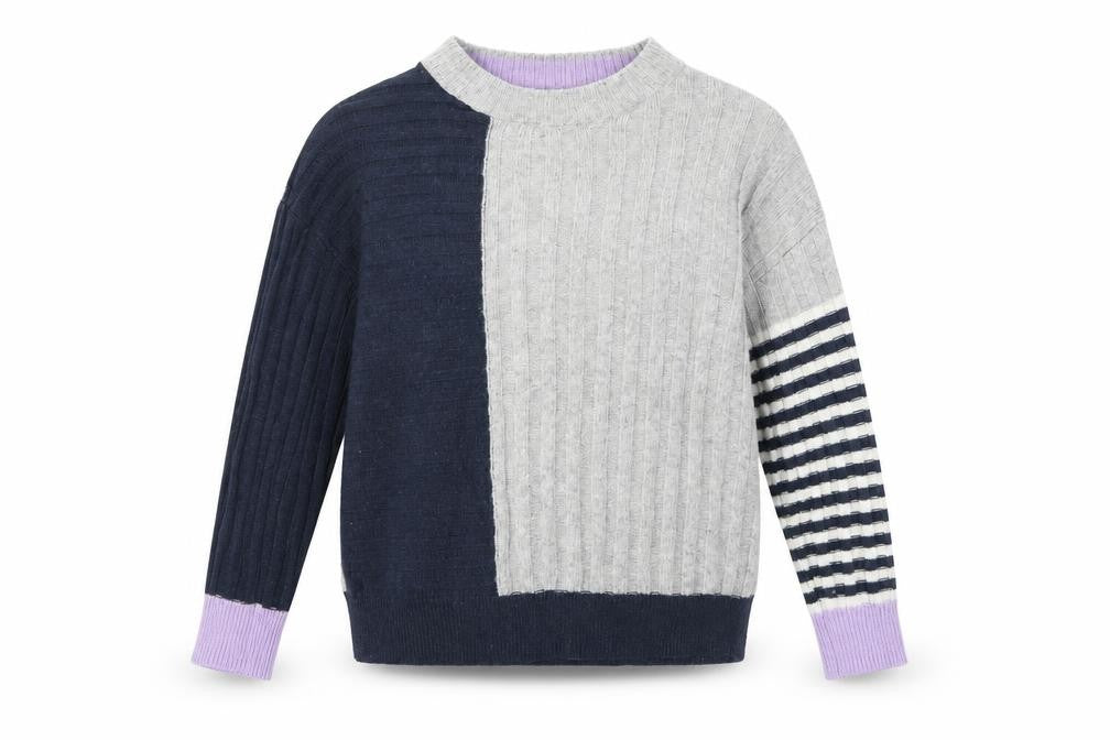 Front view of Marks & Spencer Women's Grey jumper, Medium