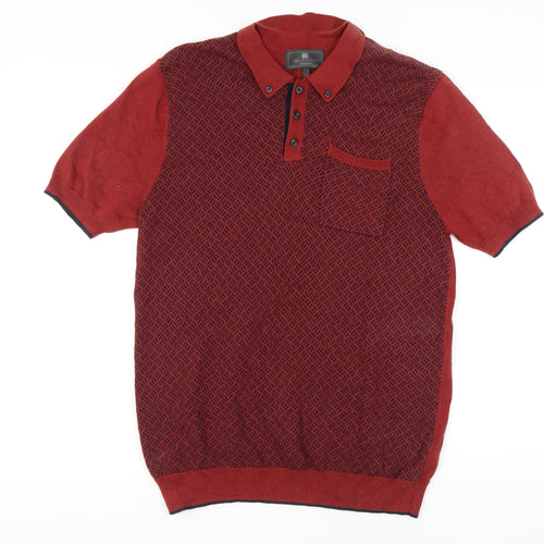 Marks and Spencer Men's Red M Pullover Jumper