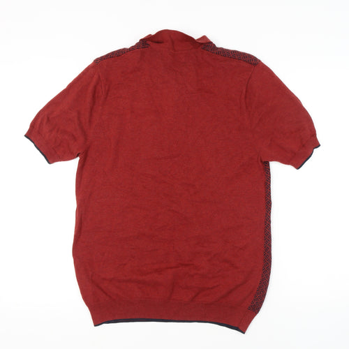 Marks and Spencer Men's Red M Pullover Jumper