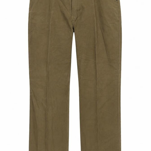 Harvey Parker Men's Brown Chino Trousers Size 42R