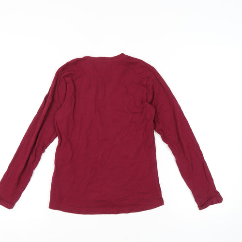 Regatta Girls Red Long Sleeve T-Shirt, 11-12 Years, Sequin Accent