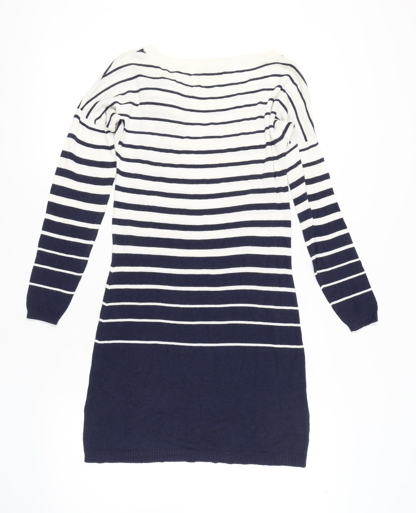 Monsoon Women's Striped Knit Jumper Dress, Small