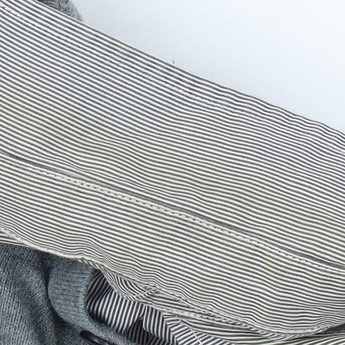 Next Men's Grey Henley Jumper, M, Casual Classic Knit