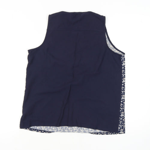 Next Women's Blue Floral Tank Top Size 12