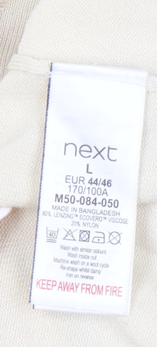 Next Women's Ivory Roll Neck Jumper L