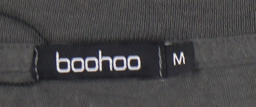 Boohoo Black T-Shirt, Unisex Adults, Medium, California Theme