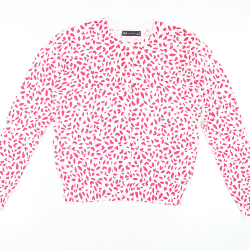 Marks and Spencer Women's Pink Cardigan Size 12