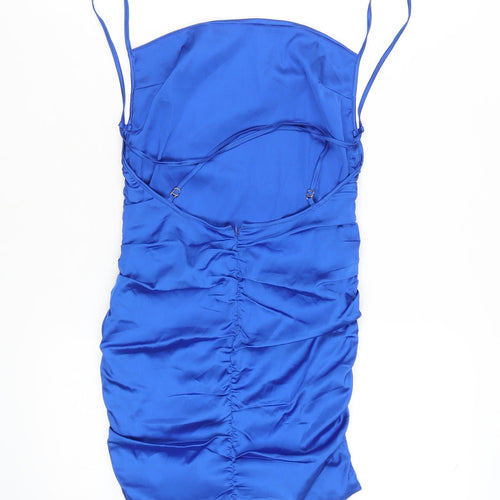 Oh Polly Women’s Blue Short Slip Dress Size 10