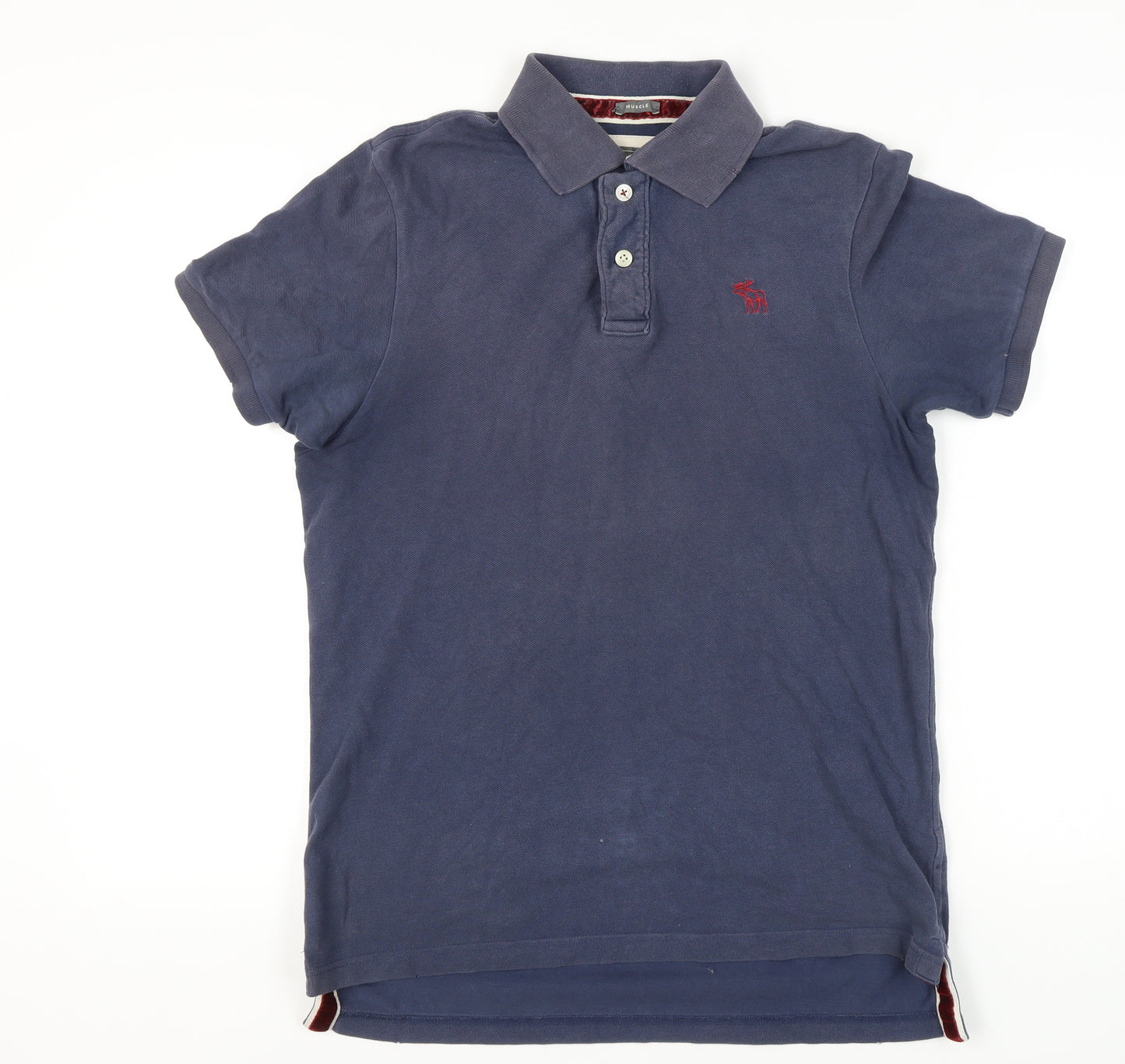 Abercrombie & Fitch Blue Men's L Polo Shirt