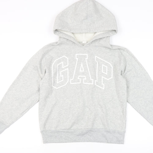 GAP Grey Unisex Hoodie S - Comfortable Casual Wear