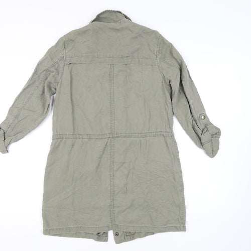 Marks and Spencer Women's Green Size 8 Basic Jacket