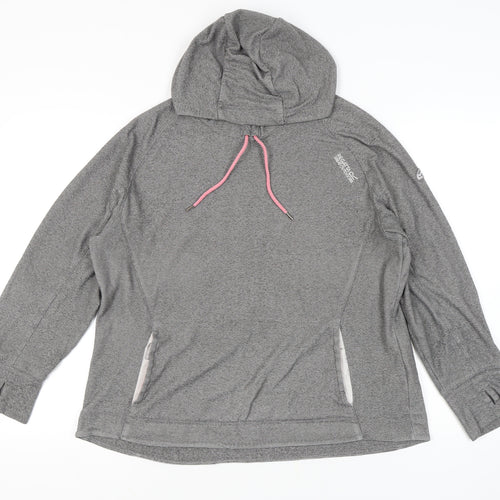 Regatta Women’s Grey Hoodie Size 18 Activewear