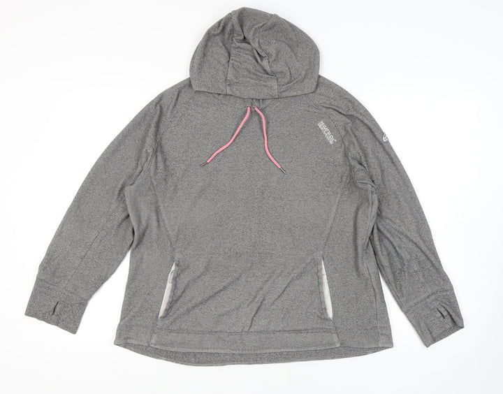 Regatta Women’s Grey Hoodie Size 18 Activewear