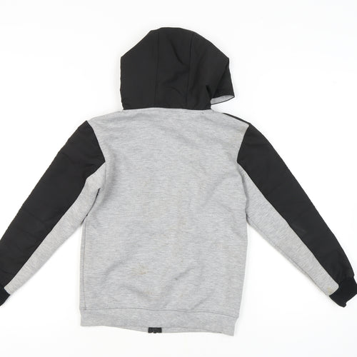 PlayStation Boys Black/Grey Full Zip Hoodie 9-10 Years