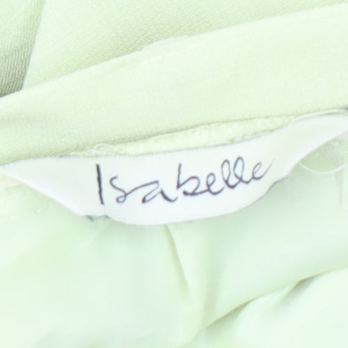 Isabelle Women's Green Size 12 Polyester Skirt