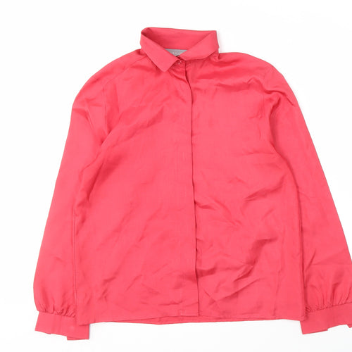Principles Women's Red Long Sleeve Blouse Size 14