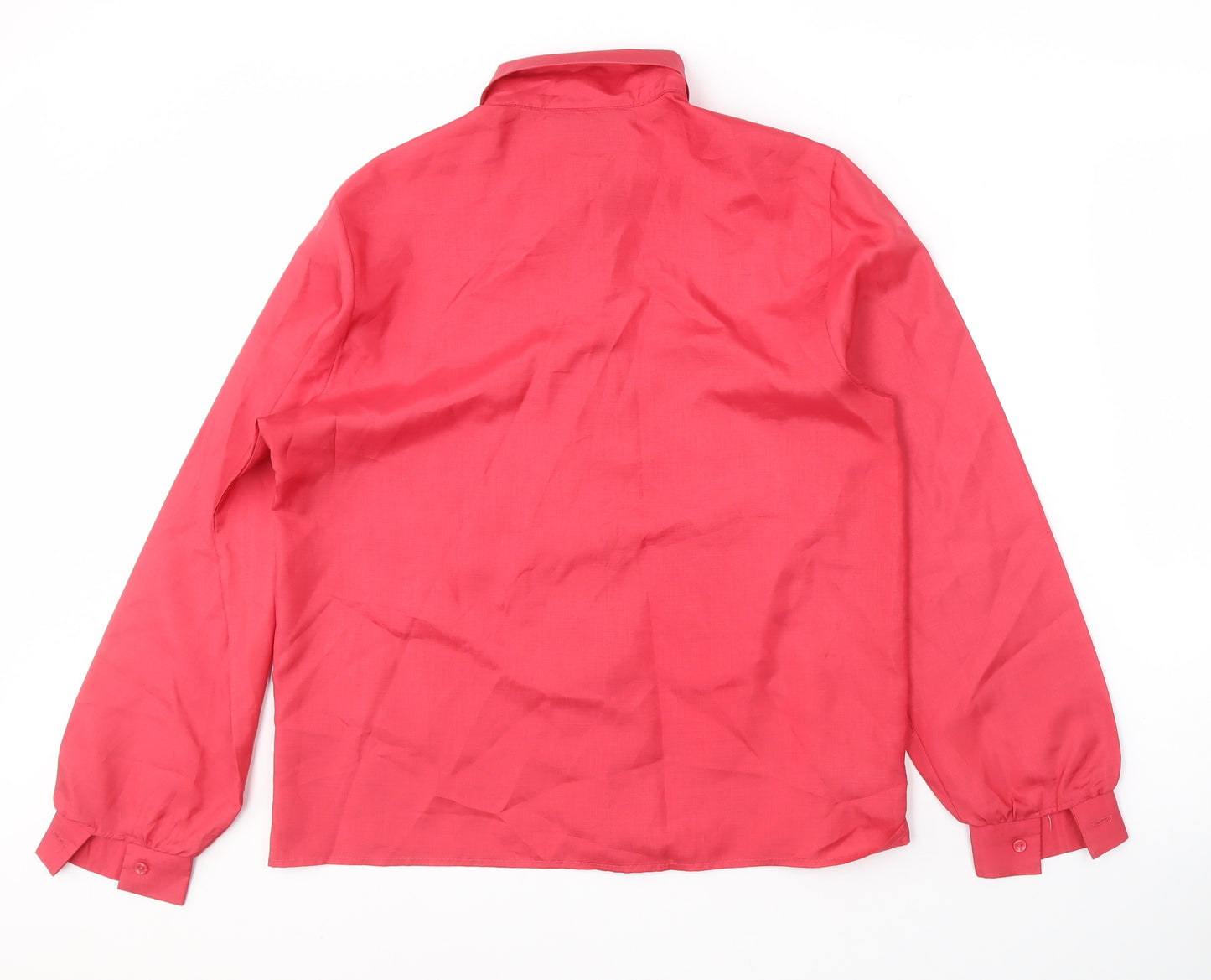 Principles Women's Red Long Sleeve Blouse Size 14