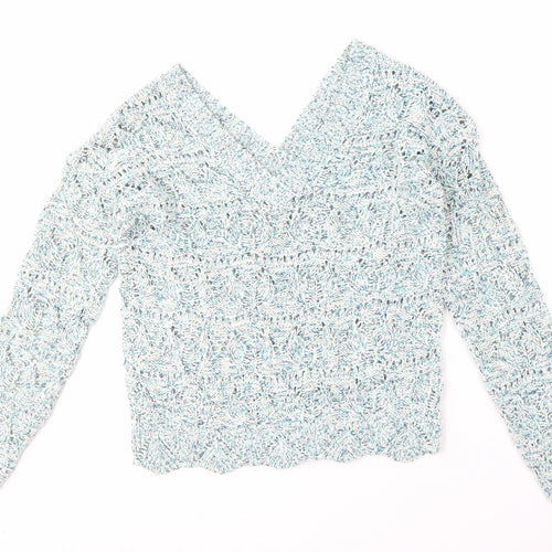 Next Women's Multicoloured V-Neck Jumper XS