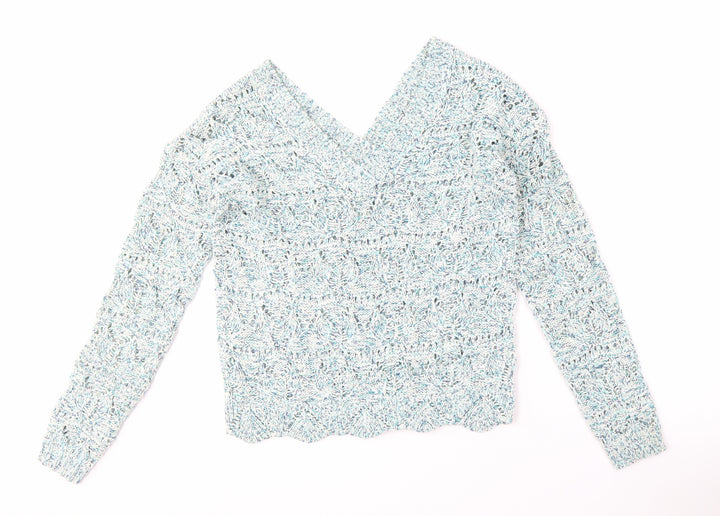 Next Women's Multicoloured V-Neck Jumper XS