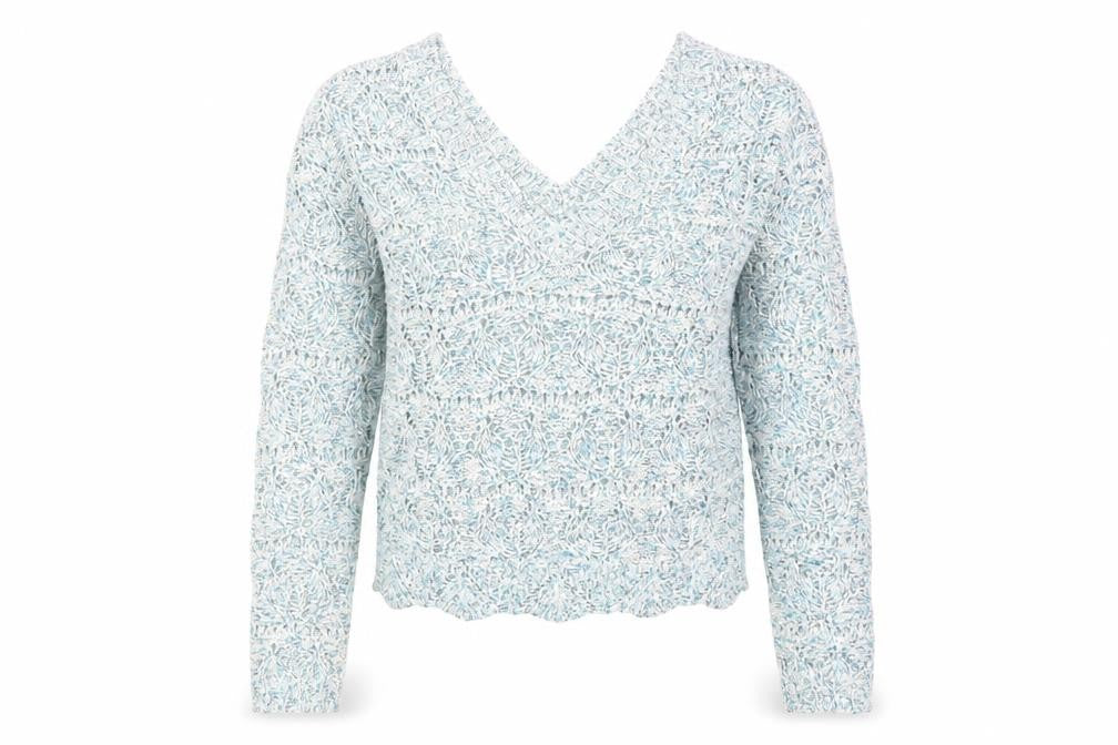 Front view of Next Women's Multicoloured V-Neck Jumper XS