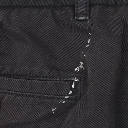 UNIQLO Men's Black Chino Shorts, Size M, Casual, Cotton
