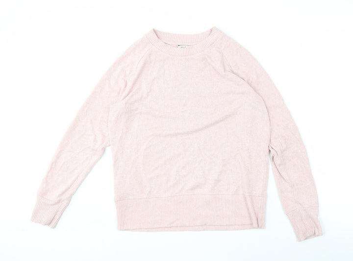 Next Women's Pink Crew Neck Pullover Jumper Size 10