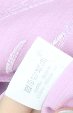 Your 6th Sense Women's Pink Blouse Size 14 Embroidered