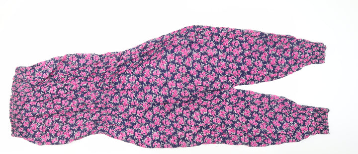 SimplyBe Women's Multicolour Floral Jumpsuit, Size 14