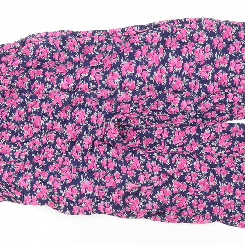 SimplyBe Women's Multicolour Floral Jumpsuit, Size 14