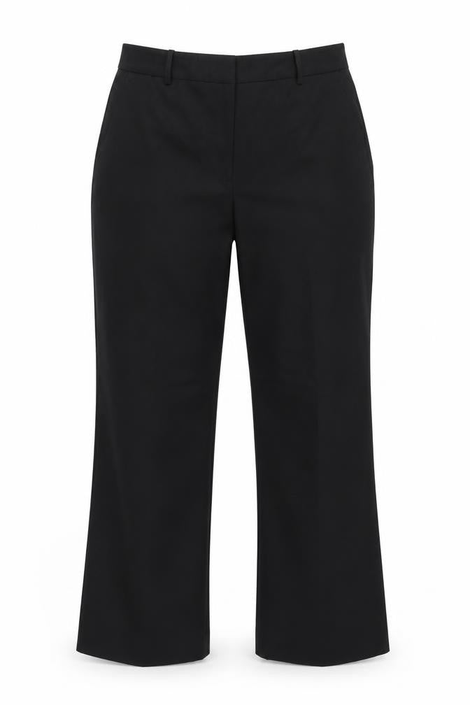 Front view of Worthington Women's Black Trousers, size 14, Elegant Look