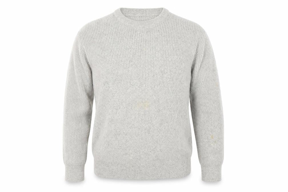 Front view of Marks & Spencer Men’s Grey jumper L