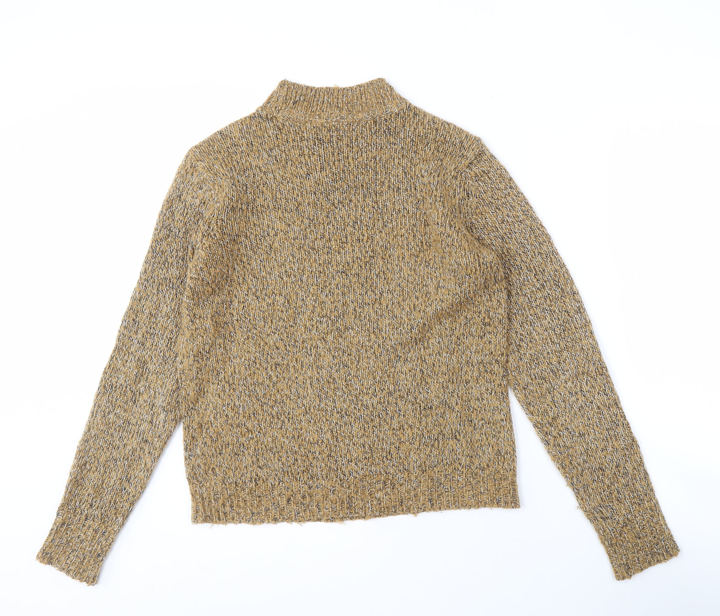 Vero Moda Women's Mock Neck Brown Jumper M